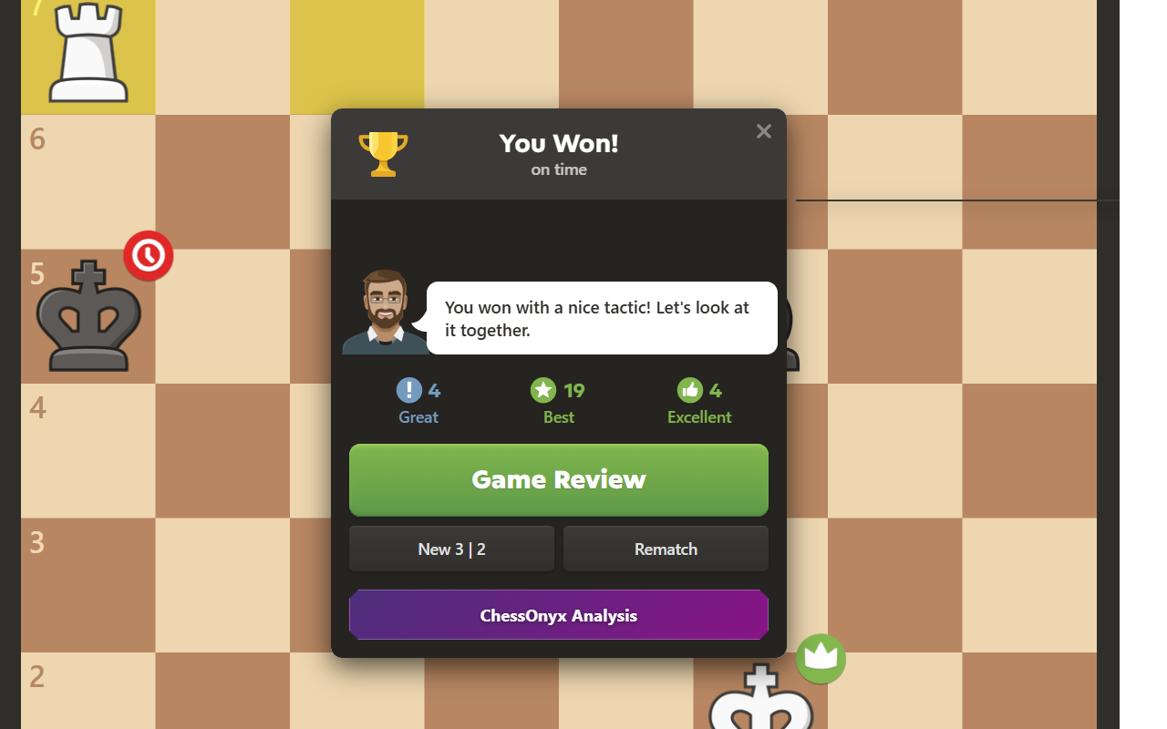 ChessOnyx extension on Chess.com